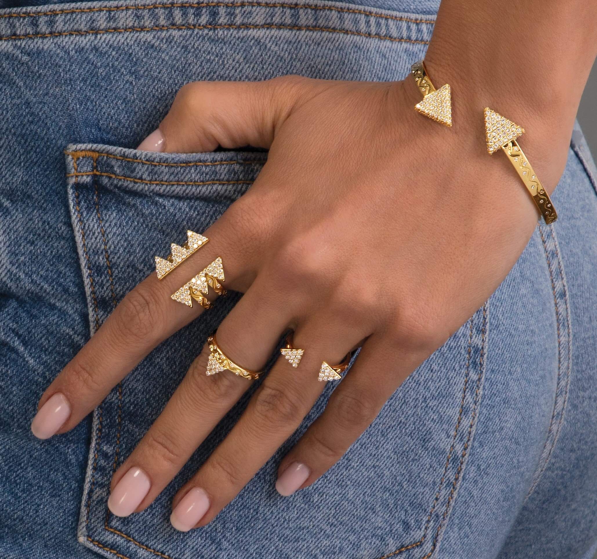 Zora Triple Unity Ring