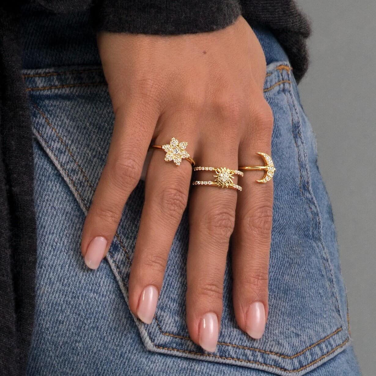 sun ring jewelry