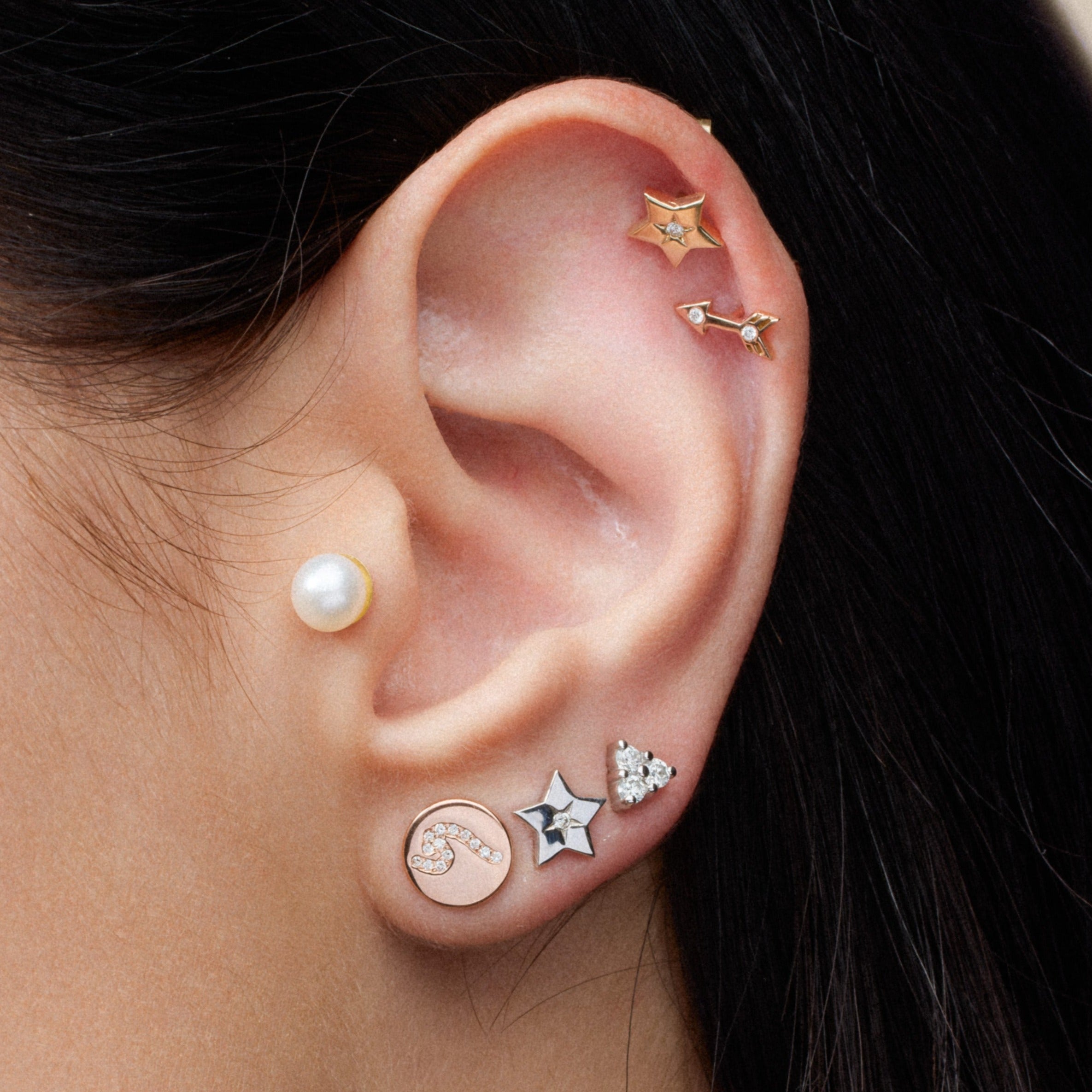 cute ear stack